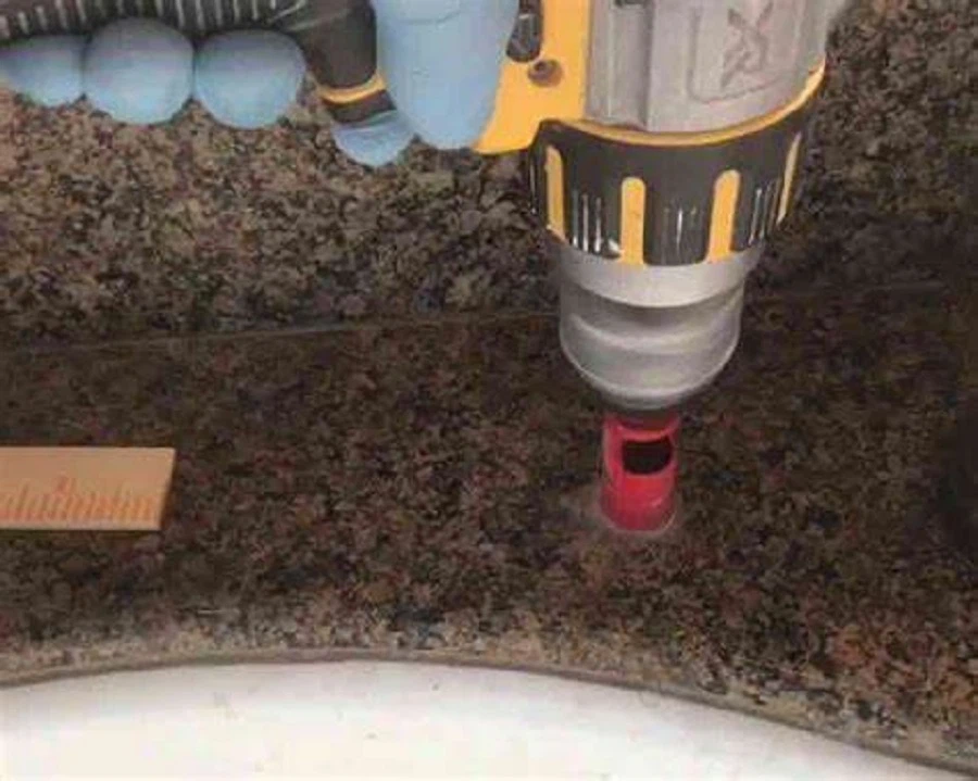 agujeros mesadas granito domicilio caba