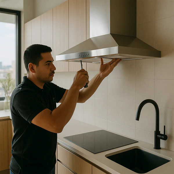 colocacion extractor cocina caba