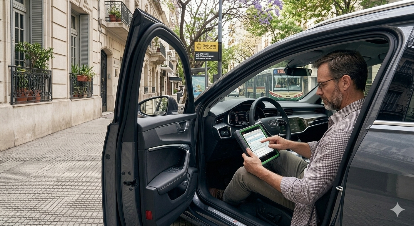 escaneo de auto a domicilio caba