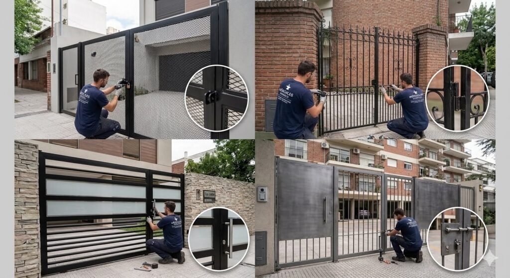portones de hierro a medida caba zona norte